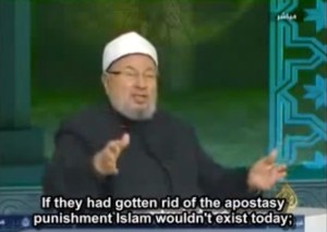 Yusuf al-Qaradawi Apostasy Screenshot
